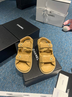 Chanel G40138 Women's Sandals Shoes Lambskin C90257 - 35 - View 2