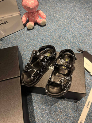 Chanel G40138 Women's Sandals Shoes Lambskin C90258 - 35 - View 2