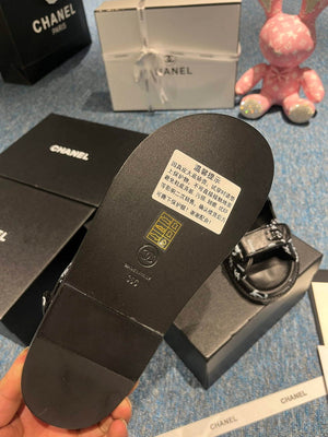 Chanel G40138 Women's Sandals Shoes Lambskin C90258 - 35 - View 9