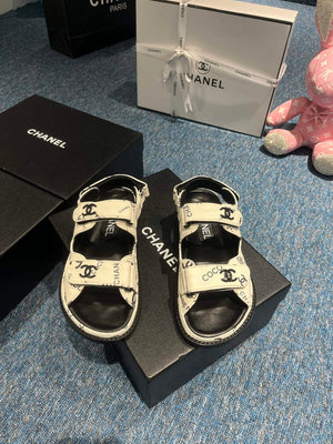 Chanel G40138 Women's Sandals Shoes Lambskin C90260 - 35 - View 2