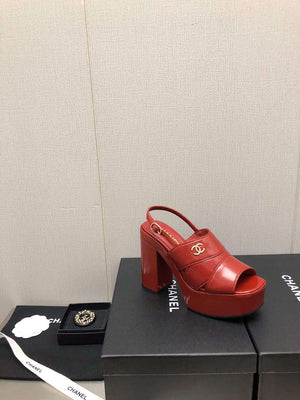 Chanel G45016 Patent Crumpled Lambskin Sandals C88321 - US 4=Euro 35 - View 6