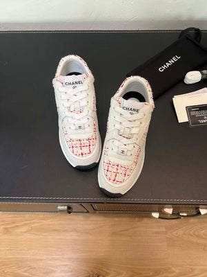 Chanel G45077 Women's Trainer Wool Sneaker C912467 - Fmale-Euro 35=US 4 - View 3