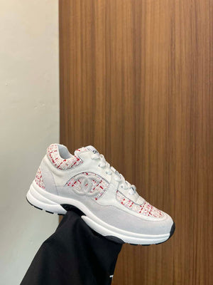 Chanel G45077 Women's Trainer Wool Sneaker C912467 - Fmale-Euro 35=US 4 - View 4