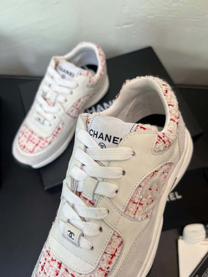 Chanel G45077 Women's Trainer Wool Sneaker C912467 - Fmale-Euro 35=US 4 - View 9