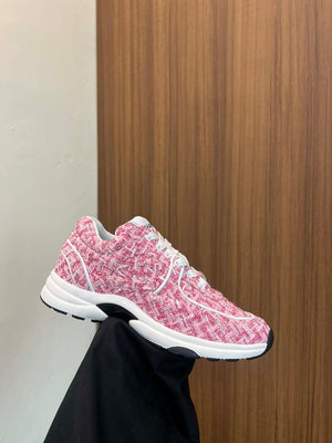 Chanel G45077 Women's Trainer Wool Sneaker C912470 - Fmale-Euro 35=US 4 - View 4