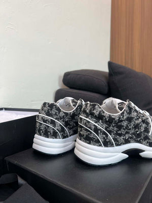 Chanel G45077 Women's Trainer Wool Sneaker C912471 - Fmale-Euro 35=US 4 - View 6