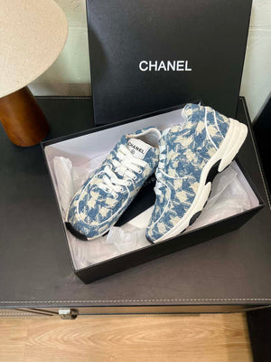 Chanel G45077 Women's Trainer Wool Sneaker C912472 - Fmale-Euro 35=US 4 - View 4