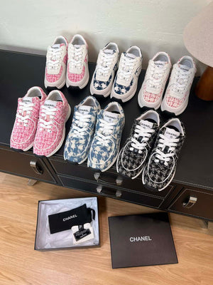 Chanel G45077 Women's Trainer Wool Sneaker C912470 - Fmale-Euro 35=US 4 - View 2