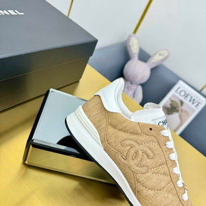 Chanel G45839 Women 24B Trainers Shiny Calfskin Calfskin & Suede Calfskin C91253 - Fmale-Euro 35=US 4 - View 3