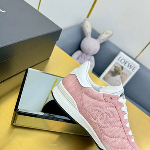 Chanel G45839 Women 24B Trainers Shiny Calfskin Calfskin & Suede Calfskin C91254 - Fmale-Euro 35=US 4 - View 7