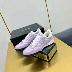 Chanel G45839 Women 24B Trainers Shiny Calfskin Calfskin & Suede Calfskin C91255 - Fmale-Euro 35=US 4 - View 5