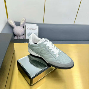 Chanel G45839 Women 24B Trainers Shiny Calfskin Calfskin & Suede Calfskin C91260 - Fmale-Euro 35=US 4 - View 2