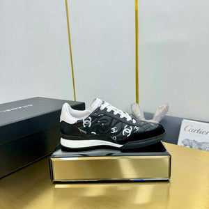 Chanel G45839 Women 24B Trainers Shiny Calfskin Calfskin & Suede Calfskin C91261 - Fmale-Euro 35=US 4 - View 1