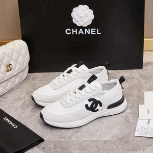 Chanel G46076 Women 24B Trainers Suede leather Black & White C91293 - Fmale-Euro 35=US 4 - View 10