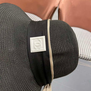 Chanel Hat Designer Chanel Woven Straw Hat C88131 - Default Title - View 7