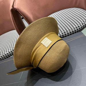 Chanel Hat Designer Chanel Woven Straw Hat C88132 - Default Title - View 8