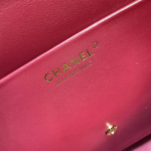 Chanel Maxi Flapbag Grained calfskin & gold-tone metal AS6233 Light Brown - Gold - View 9