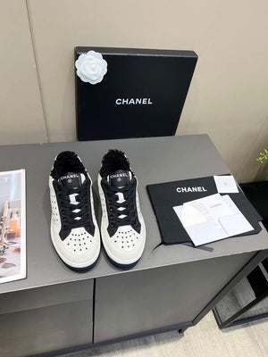 Chanel Men Women's Sneaker Designer Chanel Tennis Shoes C90093 - 34 - View 2