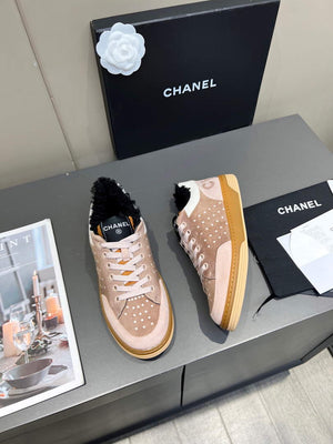 Chanel Men Women's Sneaker Designer Chanel Tennis Shoes C90094 - 34 - View 2