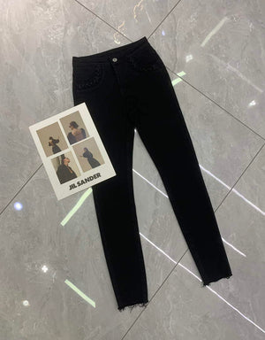 Chanel P73394 Women's Fashion Jeans C58720 - S - View 3