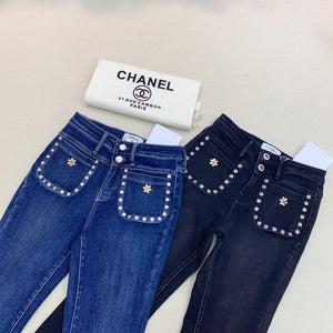 Chanel P73394 Women's Fashion Jeans C58722 - S - View 2