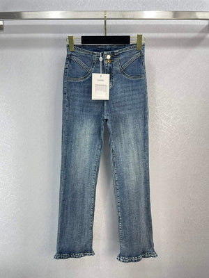 Chanel P73394 Women's Fashion Jeans C58724 - S - View 1