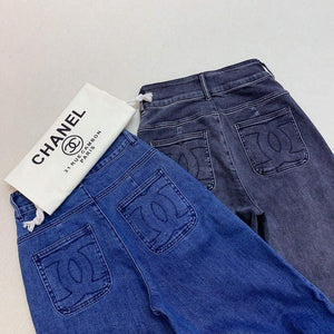 Chanel P73394 Women's Fashion Jeans C58729 - S - View 7