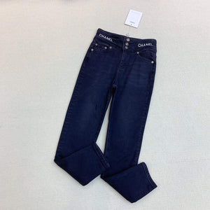 Chanel P73394 Women's Fashion Jeans C58730 - S - View 6
