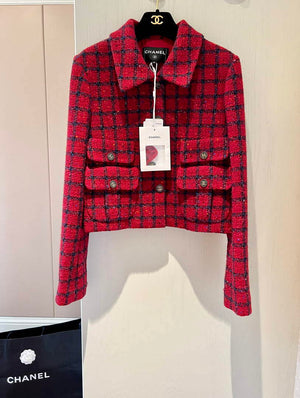 Chanel P73609 Women's Fashion Clothing Jacket C58701 - S - View 1