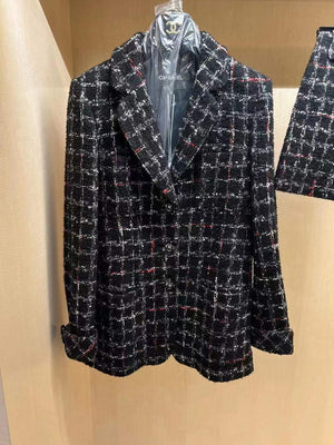 Chanel P73609 Women's Fashion Clothing Jacket C58702 - S - View 1