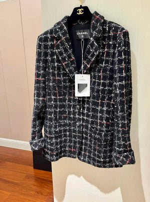 Chanel P73609 Women's Fashion Clothing Jacket C58702 - S - View 3