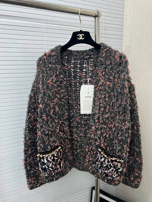 Chanel P73609 Women's Fashion Clothing Jacket C58704 - S - View 1