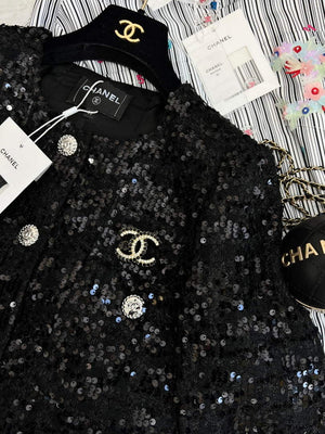 Chanel P73609 Women's Fashion Clothing Jacket C58713 - S - View 4