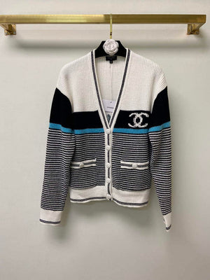 Chanel P73609 Women's Fashion Clothing Sweater C58713 - S - View 2