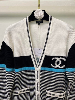 Chanel P73609 Women's Fashion Clothing Sweater C58713 - S - View 4