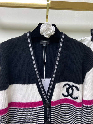 Chanel P73609 Women's Fashion Clothing Sweater C58714 - S - View 3