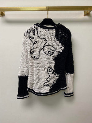 Chanel P73609 Women's Fashion Clothing Sweater C58716 - S - View 6