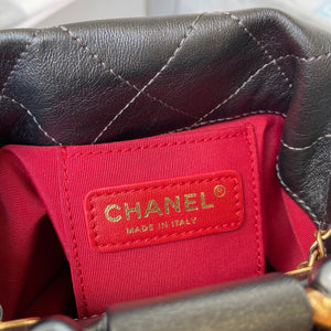 Chanel Pearl Bracelet Bucket Bag Lambskin AS2608 Grey - Default Title - View 8