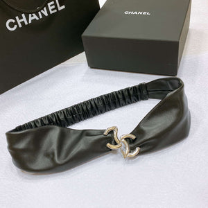 Chanel polished CC brass buckle Sheepskin elastic belt AA0937 - '--Please Select-- - View 6