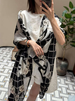 Chanel Scarves Fashion Scarf CC46235 - Default Title - View 1
