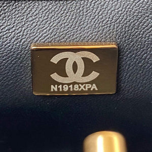 Chanel Small Hobo Bag Lambskin Gold AS3223 Black - Default Title - View 9