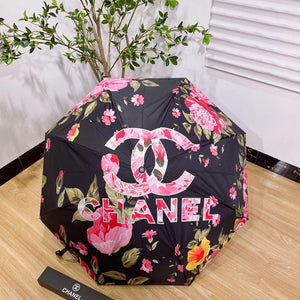 Chanel Three Fold Automatic Folding Sun Umbrella C855631 - Default Title - View 1