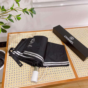 Chanel Three Fold Automatic Folding Sun Umbrella C855633 - Default Title - View 1