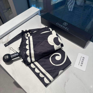 Chanel Three Fold Automatic Folding Sun Umbrella C855641 - Default Title - View 9