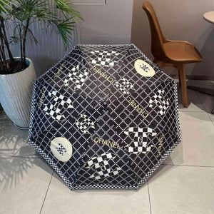 Chanel Three Fold Automatic Folding Sun Umbrella C855658 - Default Title - View 1