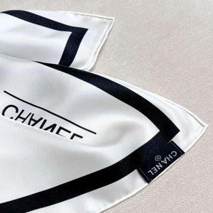 Chanel Twill Silk Square Scarf Designer Scarf C88722 - Default Title - View 8