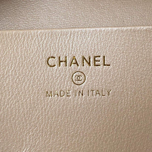 Chanel Vanity Case Shiny Lambskin Gold AP2731 White - Default Title - View 9
