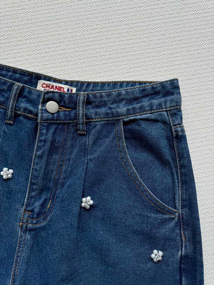 Chanel Women Fashion Denim shorts Pants C58807 - S - View 4