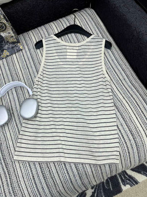 Chanel Women Fashion Knitted T-shirt Vest C81107 - S - View 6