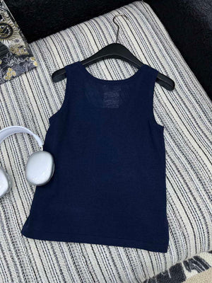 Chanel Women Fashion Knitted T-shirt Vest C81108 - S - View 6